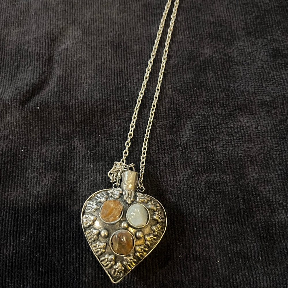 Vintage Perfume Bottle Necklace